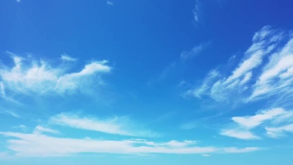 Aerial top down seascape of beautiful bay beach journey by transparent ocean and white sand backgrou