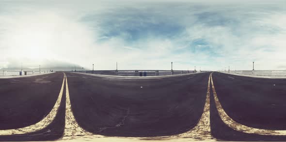 VR360 Empty Highway Bridge alt