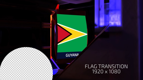 Guyana Flag Transition