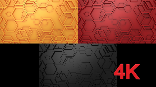 Hexagons Background