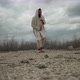 Jesus Christ Kneeling On The Ground - VideoHive Item for Sale