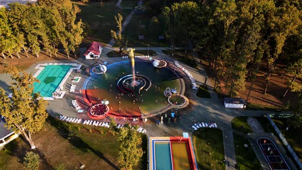 Aerial View of Kosino Aqua Park