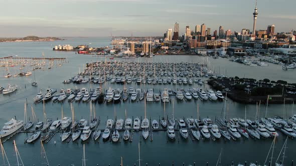 Viaduct Harbour, Auckland New Zealand