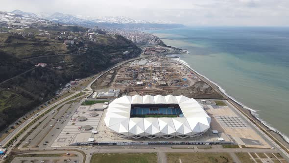 Stadium Of Trabzonspor Scenery