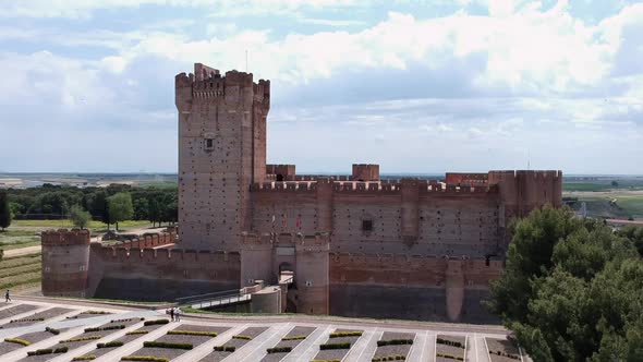 The Castle of La Mota or Castillo de La Mota