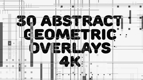 4k Abstract Geometric Overlays Pack