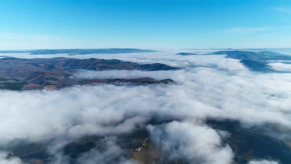 Clouds Above Mountains