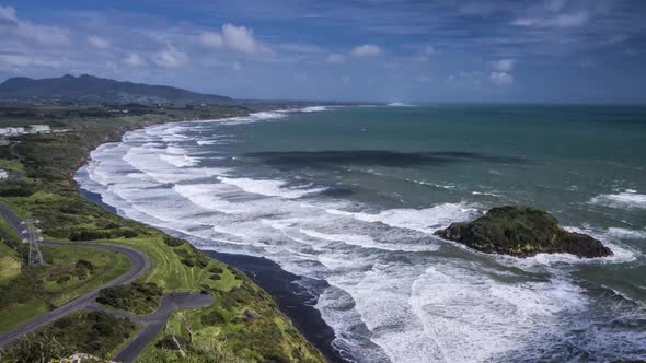 New Plymouth coast timelapse