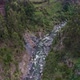 Aerial view of a blue colored mountain river with a quick current - VideoHive Item for Sale