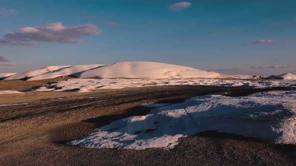 Landscapes Of The White Desert In Bahariya