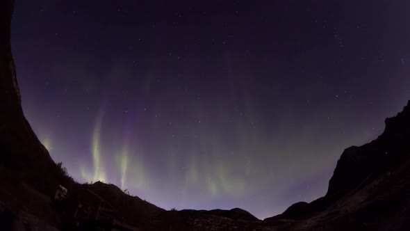 4k aurora borealis northern lights norway arctic sky stars