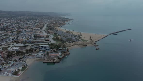 June gloom over Newport Bay