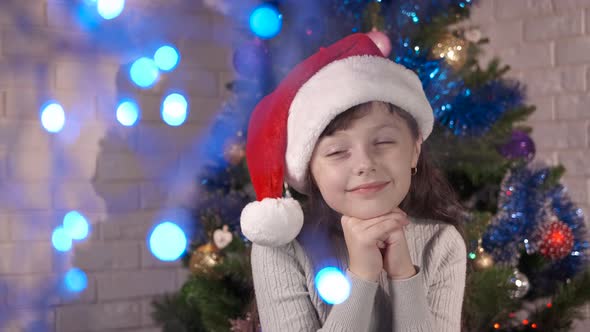 Child in the Atmosphere of Christmas