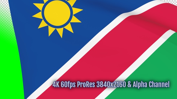 Namibia waving flag transition alt