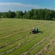 Agricultural Machinery Collects Dry Straw in Rolls and Round Large Bales - VideoHive Item for Sale