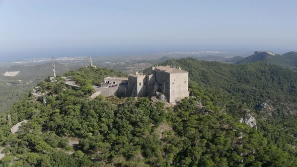 Santuari de Sant Salvador monastery, Mallorca, Spain