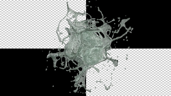 Splash Of Dirty Green Liquid alt