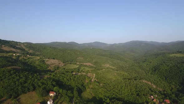 Houses On A Mountain