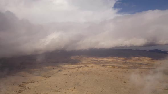 Feel Like a Bird Flying Over the Clouds Shoot on Drone