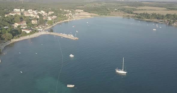 Drone footage over croatia beaches and seas.Drone Settings:D-log / sharpening +1 kontrast -1 satur