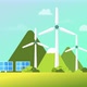 Cartoon Windmill Looped - VideoHive Item for Sale
