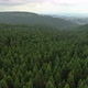 Landscape over the forest with mountains, 4k drone. - VideoHive Item for Sale