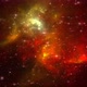 Red Galaxy Space Motion Loop Background - VideoHive Item for Sale
