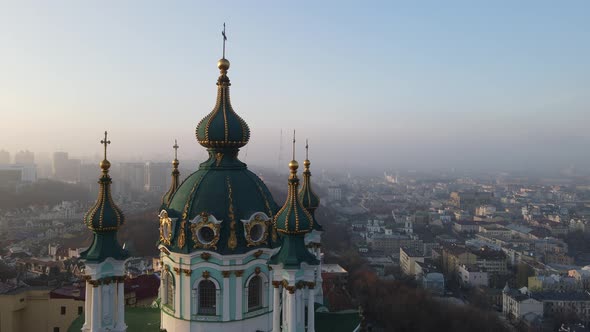 Aerial View From a Drone of St