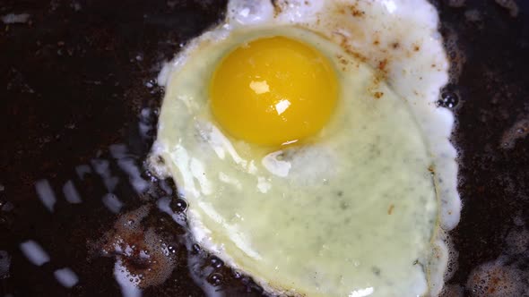 Timelapse Frying Eggs