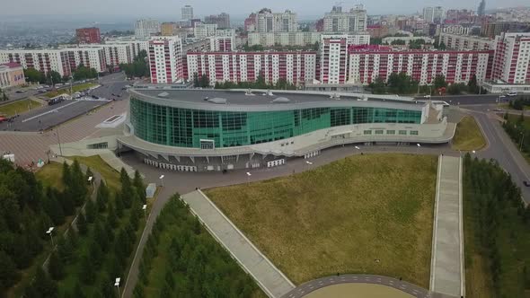 Congress Hall in Ufa the Main Meeting Place of the Summit Countries of the SCO BRICS Summit