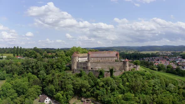 Stettenfels Castle, Untergruppenbach, Baden-Wuerttemberg, Germany