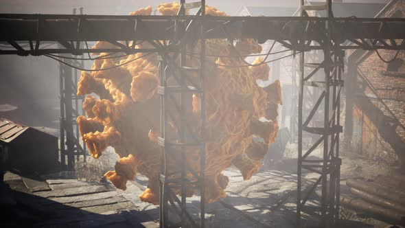 Coronavirus COVID 19 Quarantine on Empty City Streets alt