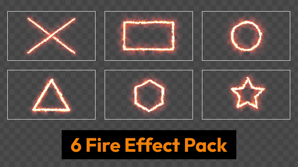 6 Fire Effect Pack