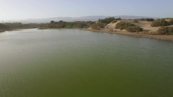 Landscape of Gran Canaria, Aerial View