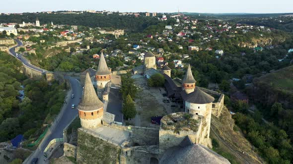 Old Castle in the Evening