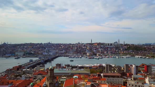 Great View of Istanbul From the Galata Tower