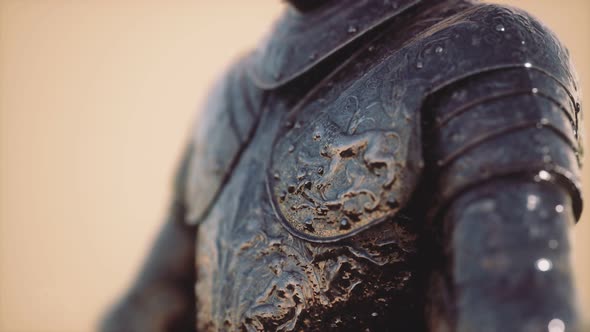 Armour of the Medieval Knight. Metal Protection of the Soldier alt