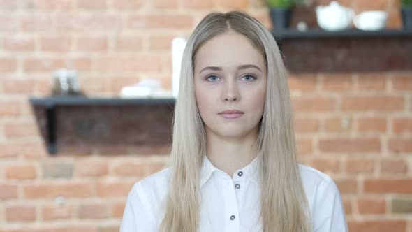 Young Woman, Indoor