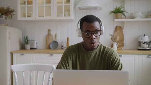 African American Man Gets Surprised After Winning Lottery