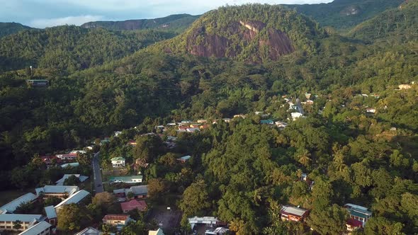 Mahe Island Aerial, Seychelles