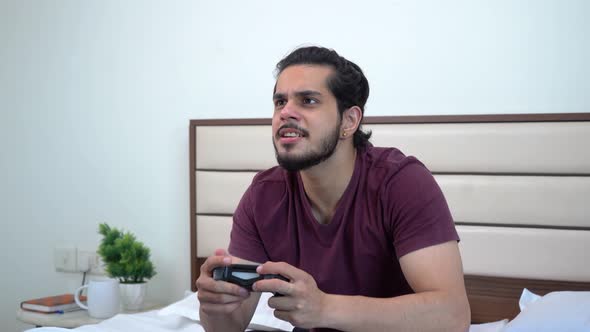 Serious Indian gamer