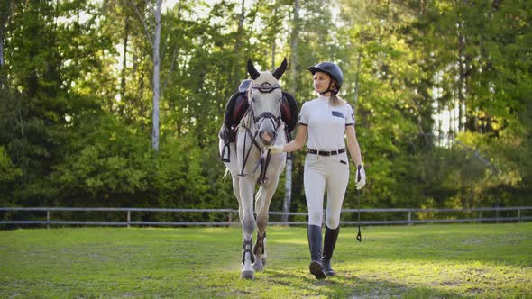 Walk in the Horse Club From Female and Horse