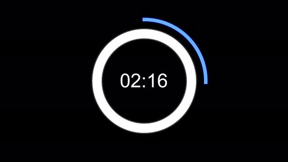 Ten second stopwatch animation. alt