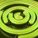 3d News Circle Abstract Green Background - VideoHive Item for Sale