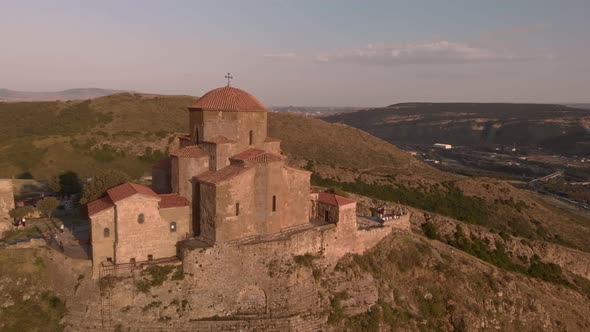 Jvari Monastery Which is Sixthcentury Georgian Orthodox Monastery
