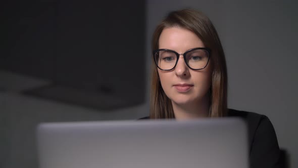 Person Using the Laptop