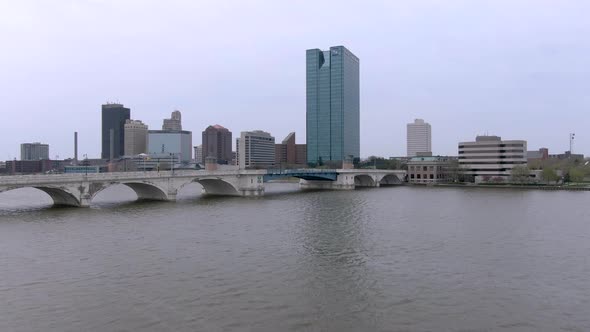 Toledo Skyline Speed Ramp - 4K Aerial