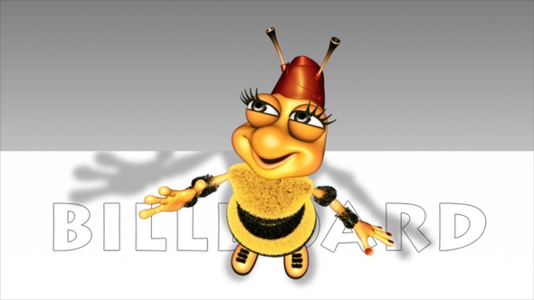 Happy 3D Bee - Billboard Promo 3 alt