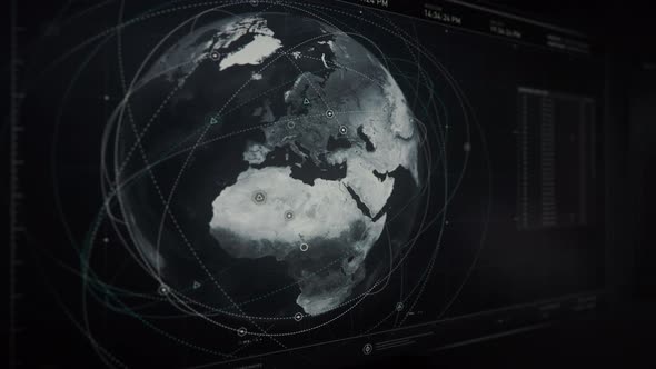 Satellite Data. Selecting Active Sources. Analyzing Germany. Air Base. UI alt