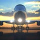 Passenger Airplane Rolling Over Camera - VideoHive Item for Sale